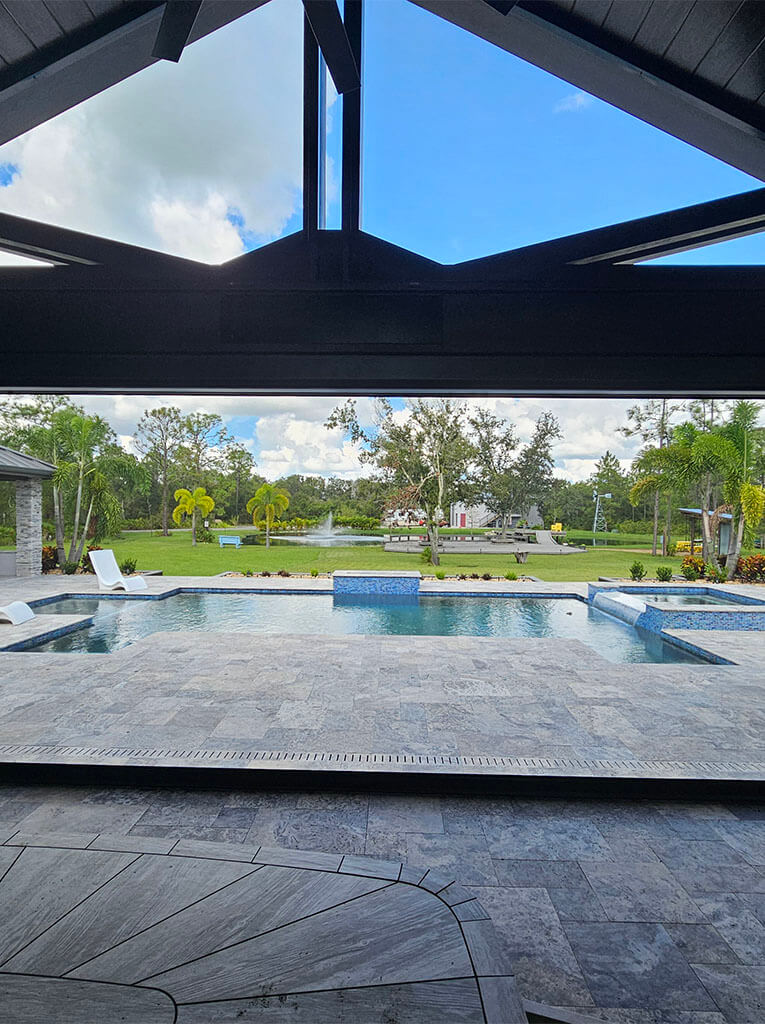 motorized retractable screens for garage